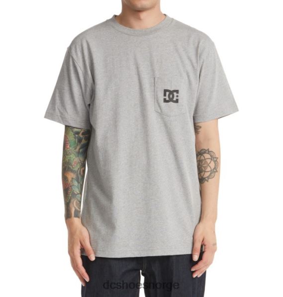 DC Shoes dc star t-skjorte for menn X0FD0112 gråmelert