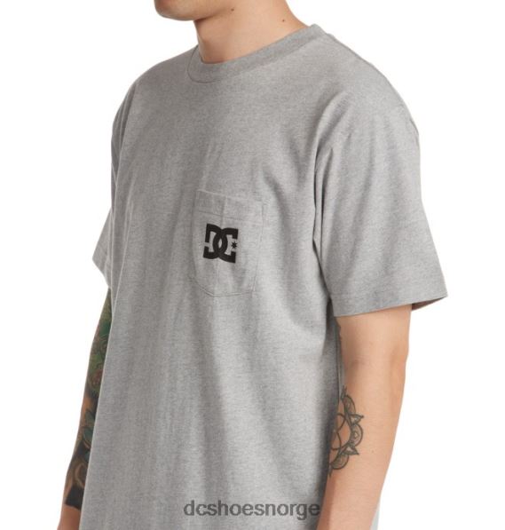 DC Shoes dc star t-skjorte for menn X0FD0112 gråmelert