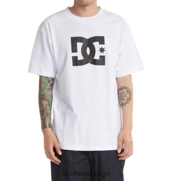 DC Shoes dc star t-skjorte for menn X0FD0400 hvit