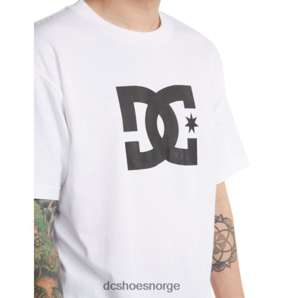 DC Shoes dc star t-skjorte for menn X0FD0400 hvit
