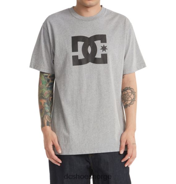 DC Shoes dc star t-skjorte for menn X0FD072 gråmelert