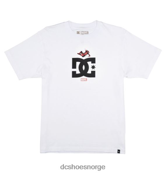 DC Shoes herre marvel deadpool x dc jump star tee X0FD0409 hvit