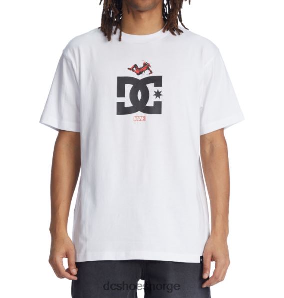 DC Shoes herre marvel deadpool x dc jump star tee X0FD0409 hvit