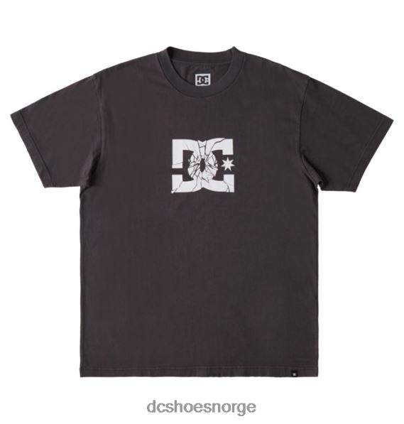 DC Shoes t-skjorte for menn X0FD0113 svart enzymvask