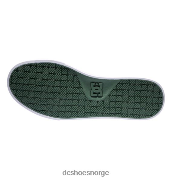 DC Shoes herre ambolt canvas sko X0FD0288 grønn/hvit