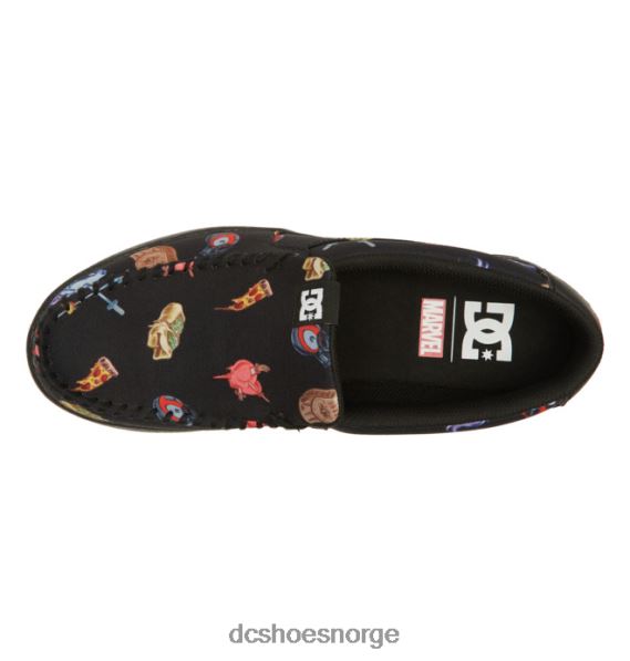 DC Shoes menns marvel deadpool x dc villain 2 X0FD0259 svart/trykk