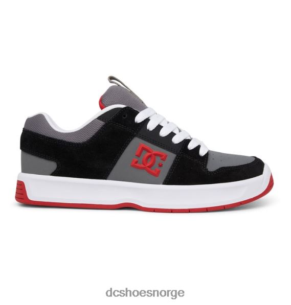 DC Shoes herre lynx zero sko X0FD0371 svart/grå/rød