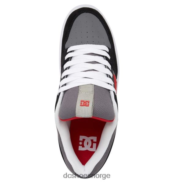 DC Shoes herre lynx zero sko X0FD0371 svart/grå/rød