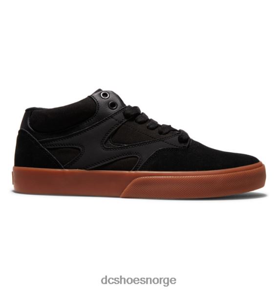 DC Shoes kalis vulc mid mid-top herresko X0FD0350 svart/gummi