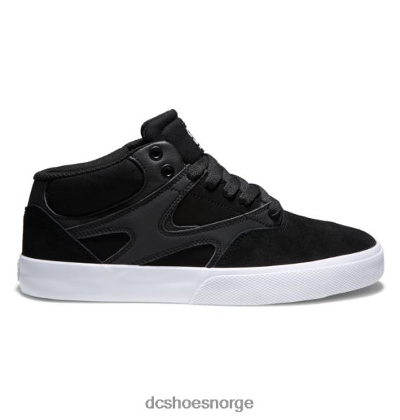 DC Shoes kalis vulc mid - mid-top sko for menn X0FD0107 svart hvit