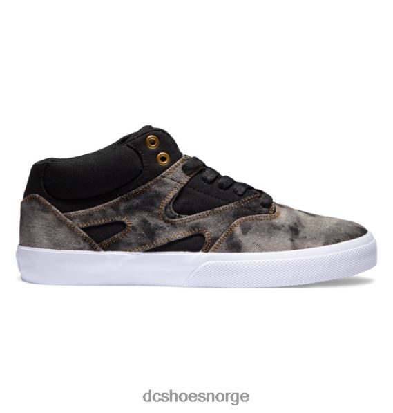DC Shoes kalis vulc mid - mid-top sko for menn X0FD0203 svart denim