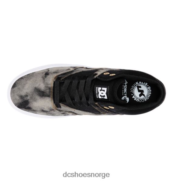 DC Shoes kalis vulc mid - mid-top sko for menn X0FD0203 svart denim