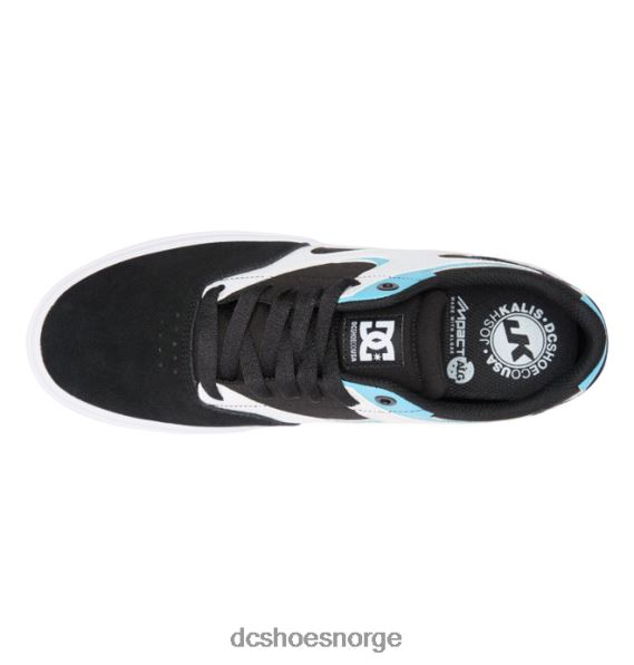 DC Shoes kalis vulc - sko for menn X0FD063 svart/hvitt/blått
