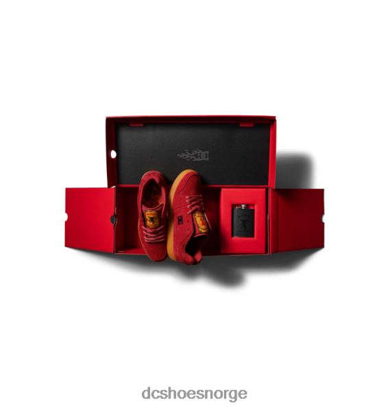 DC Shoes menns fireball x dc manteca 4 sko X0FD0389 rød