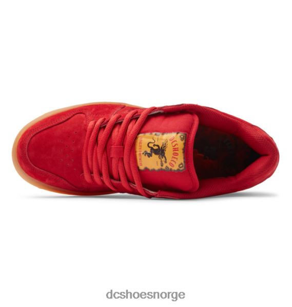DC Shoes menns fireball x dc manteca 4 sko X0FD0389 rød