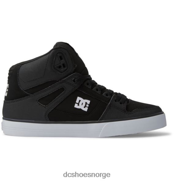 DC Shoes menns rene high-top sko X0FD0264 svart hvit