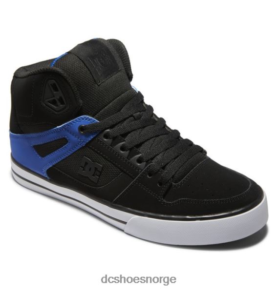 DC Shoes menns rene high-top sko X0FD0267 svart blå