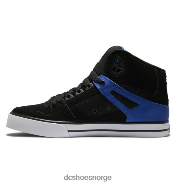 DC Shoes menns rene high-top sko X0FD0267 svart blå