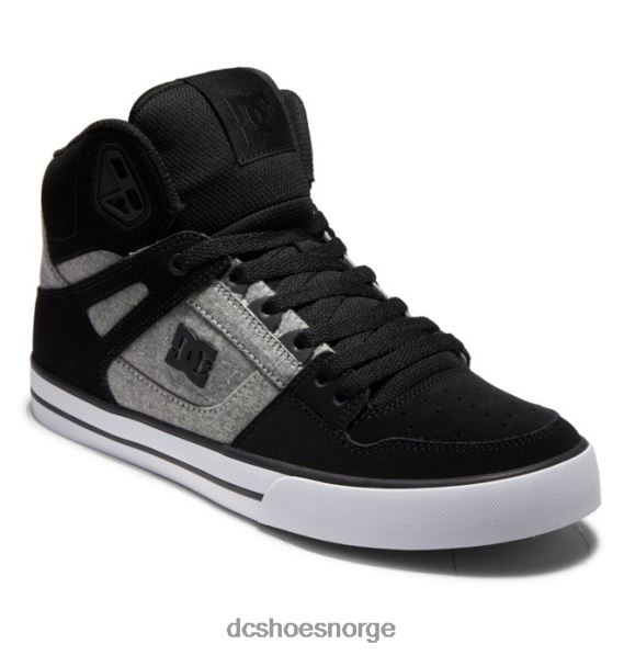 DC Shoes menns rene high-top sko X0FD0268 svart/slagskip/panser