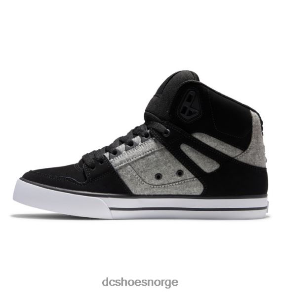 DC Shoes menns rene high-top sko X0FD0268 svart/slagskip/panser
