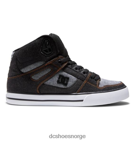 DC Shoes menns rene high-top sko X0FD0269 svart/panser