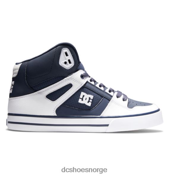 DC Shoes menns rene high-top sko X0FD0270 dc marine/hvit