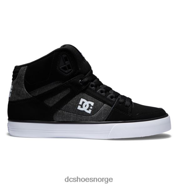 DC Shoes menns rene high-top sko X0FD035 svart/slagskip