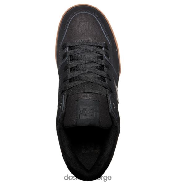 DC Shoes rene herresko X0FD0249 svart/gummi