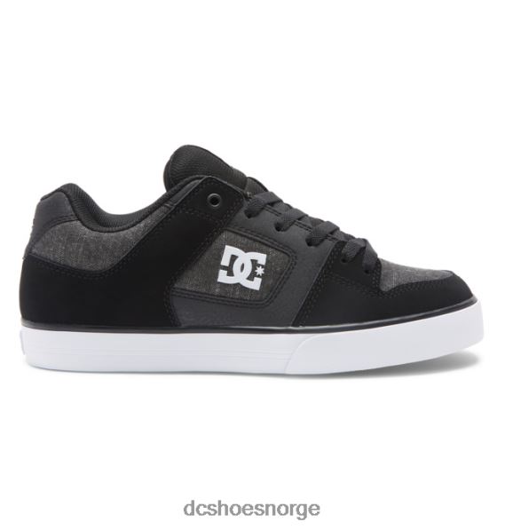 DC Shoes rene herresko X0FD0250 svart/mørk skifer