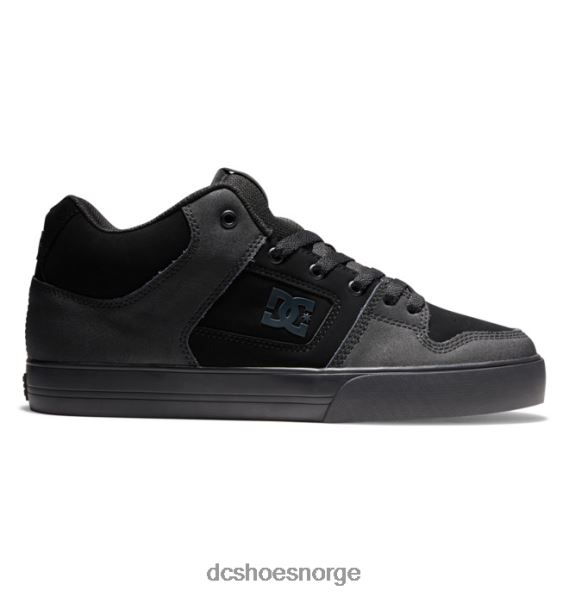DC Shoes rene mid-top-sko for menn X0FD0144 svart/gummi
