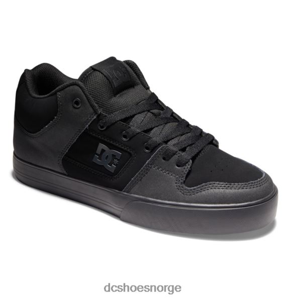 DC Shoes rene mid-top-sko for menn X0FD0144 svart/gummi