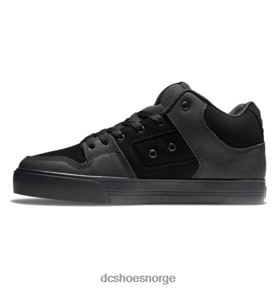 DC Shoes rene mid-top-sko for menn X0FD0144 svart/gummi
