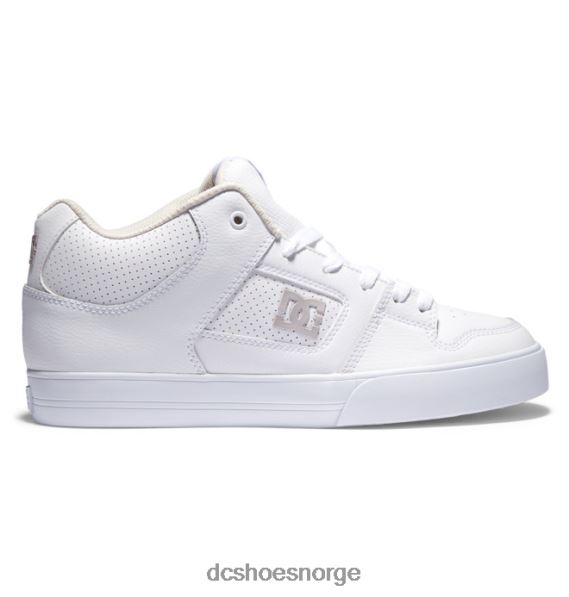 DC Shoes rene mid-top-sko for menn X0FD0194 hvit/grå