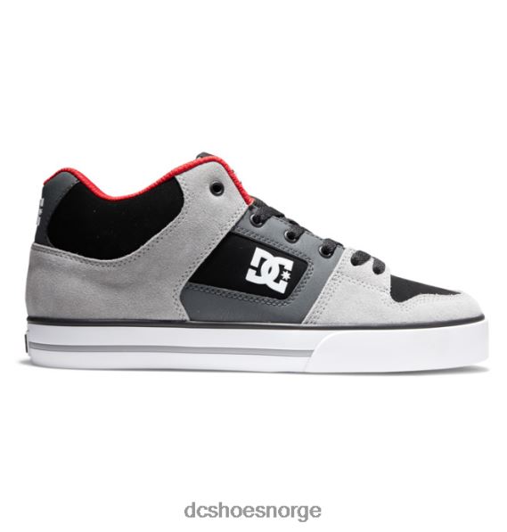DC Shoes rene mid-top-sko for menn X0FD0285 svart/grå/rød