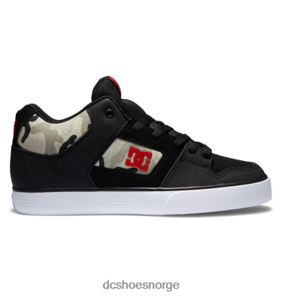 DC Shoes rene mid-top-sko for menn X0FD093 astro camo svart