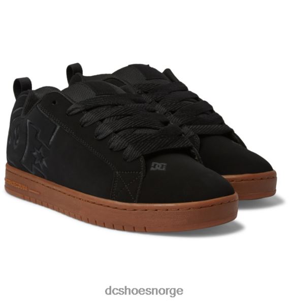 DC Shoes herre domstol graffik sko X0FD0281 svart/gummi