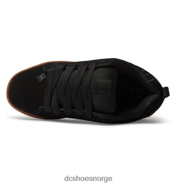 DC Shoes herre domstol graffik sko X0FD0281 svart/gummi