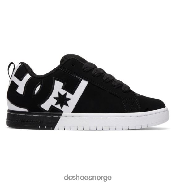 DC Shoes herre domstol graffik sko X0FD0297 svart hvit