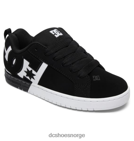 DC Shoes herre domstol graffik sko X0FD0297 svart hvit