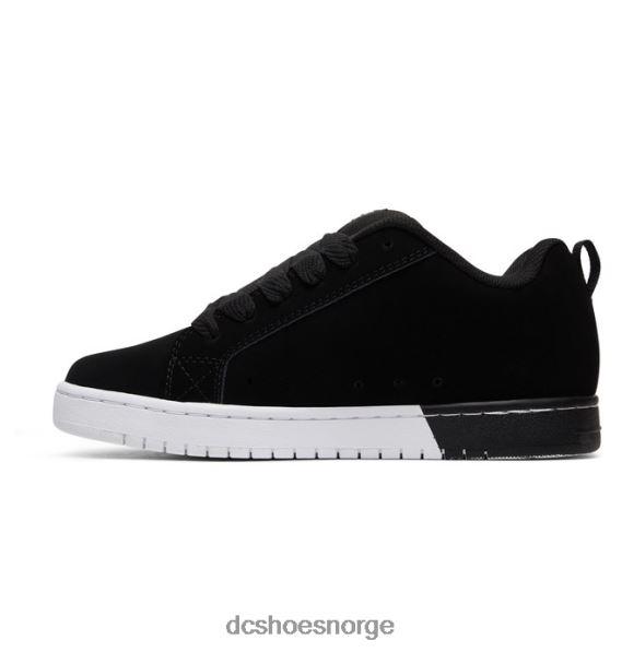 DC Shoes herre domstol graffik sko X0FD0297 svart hvit
