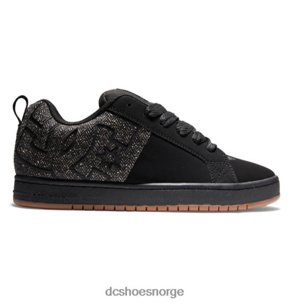 DC Shoes herre domstol graffik sko X0FD0298 svart