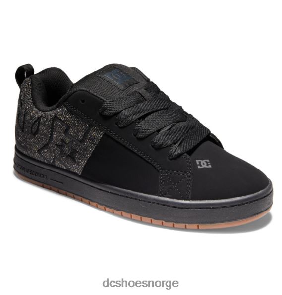 DC Shoes herre domstol graffik sko X0FD0298 svart