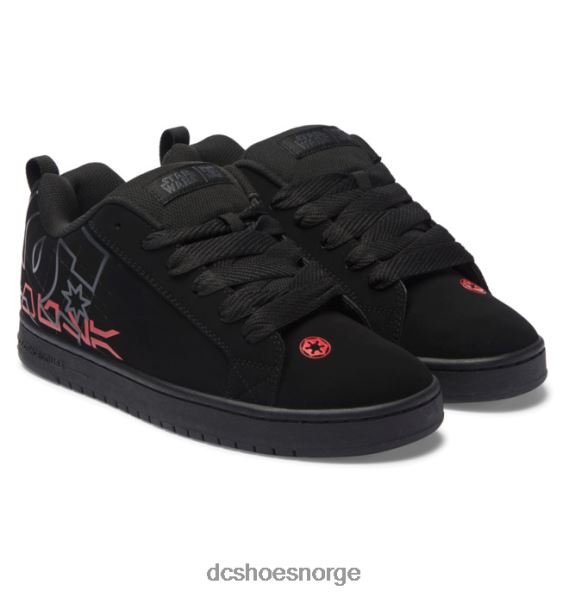 DC Shoes herre star wars dc court graffik cupsole sko X0FD0300 svart/grå/rød