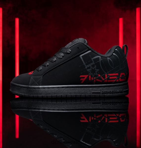 DC Shoes herre star wars dc court graffik cupsole sko X0FD0300 svart/grå/rød