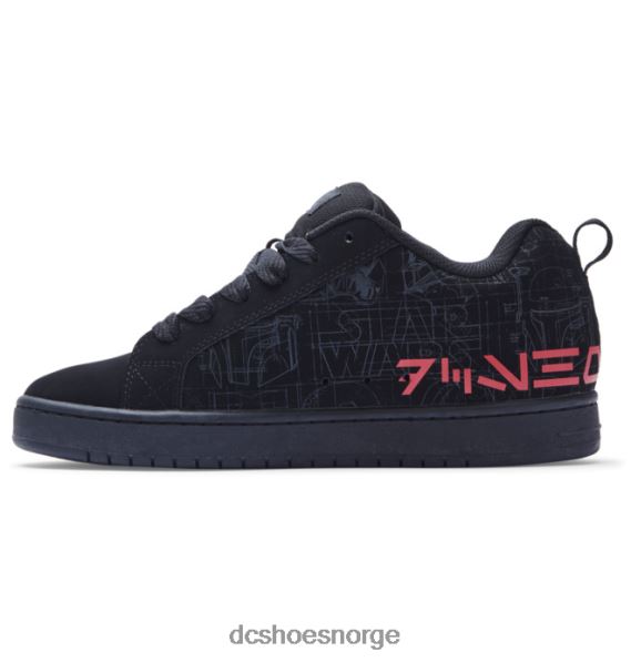 DC Shoes herre star wars dc court graffik cupsole sko X0FD0300 svart/grå/rød