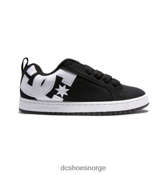 DC Shoes menns domstol graffik tx sko X0FD0302 grå/hvit