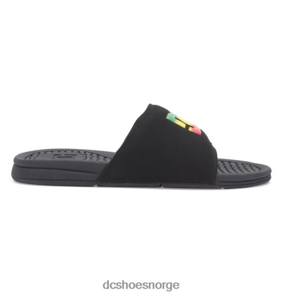 DC Shoes bolsa - sandaler for menn X0FD052 svart, rød