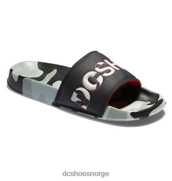 DC Shoes dc slide - glidesandaler for menn X0FD0191 astro camo svart