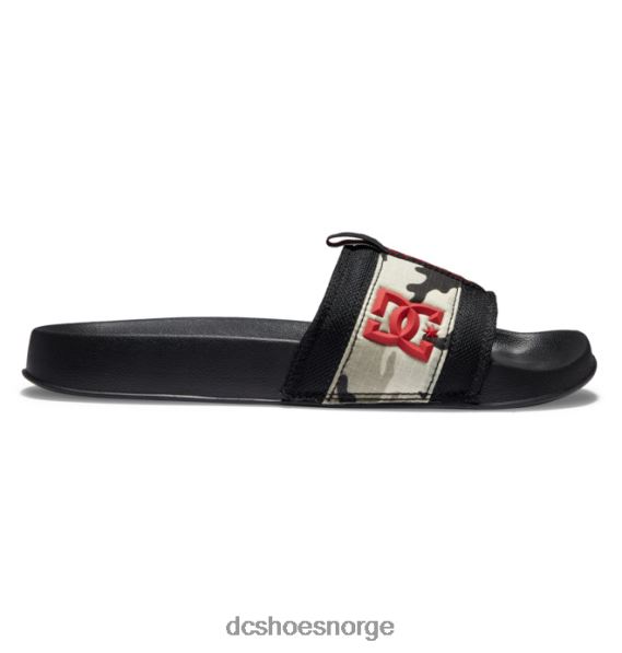 DC Shoes lynx slide - glidesandaler for menn X0FD0155 astro camo svart