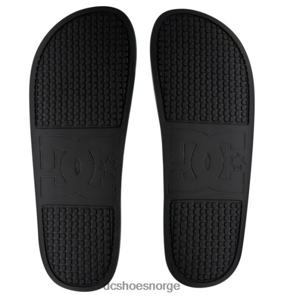 DC Shoes lynx slide - glidesandaler for menn X0FD0192 svart/grå/rød